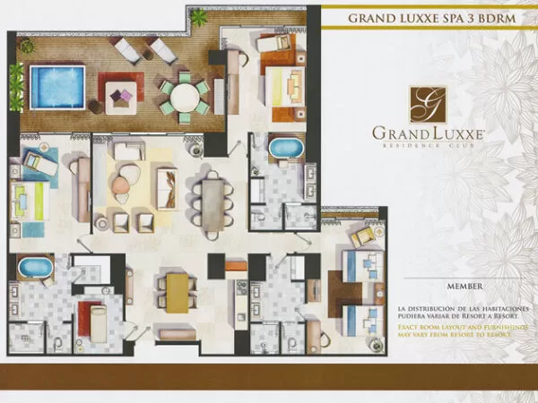  Grand Luxxe Nuevo Vallarta 2 Bedroom Suite 